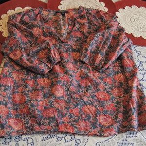 Chaps Peasant Blouse **Updateed Listing**